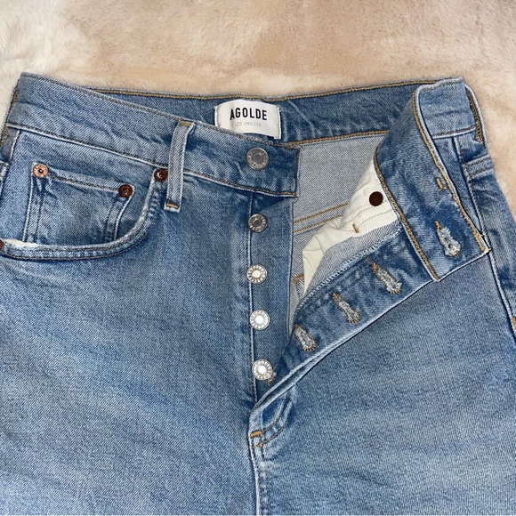 Agolde | RILEY Straight Leg Jeans - Agolde | Quiver - Picture 4 of 9